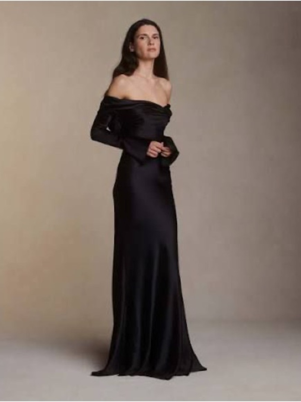 Danielle Frankel Satin Noa Gown